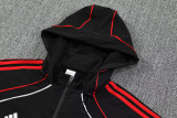2025-26 LIV Black Hoodie Jacket Tracksuit