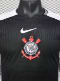 25-26 Corinthians Away Long Sleeve Player Version Soccer Jersey(长袖球员)