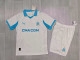 25-26 Marseille Home Kids Soccer Jersey