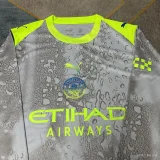 25-26 Man City Third Long Sleeve Soccer Jersey (长袖)
