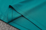 24-25 PSG Dark green Kids Half Pull Tracksuit (童装)(半拉链)
