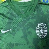 2025-26 Sporting Lisbon Green Training shirts