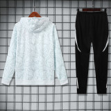 2025-26 RMA White Hoodie Tracksuit (卫衣套装）