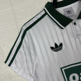 2025 Ad Oasis Joint Edition White Polo Short Sleeve (绿广告)