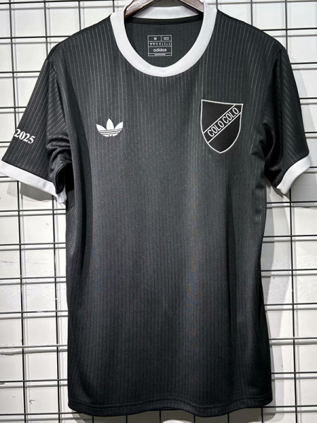 25-26 Colo-Colo Black Training shirts *黑队标