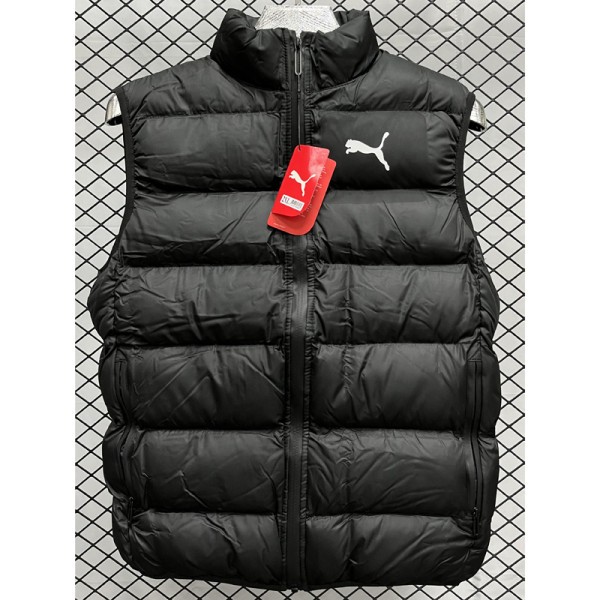 24-25 J6 PM Black Cotton jacket vest (Waistcoat) #马甲
