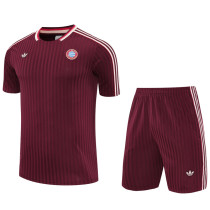 2025-26 Bayern Jujube red Training Short Suit