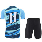 25-26 Marseille Lake blue Training Short Suit
