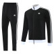 2025 AD Black Jacket Tracksuit #AJ21