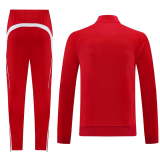 2025-26 Bayern Jujube red Jacket Tracksuit #07