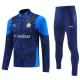 2025-26 Marseille Royal blue Half Pull Tracksuit (半拉链)