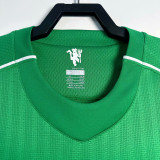 2007-2008 Man Utd Green Goalkeeper Retro Soccer Tersey