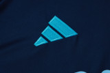2025-26 ARS Royal blue Half Pull Tracksuit #B2519(半拉链）