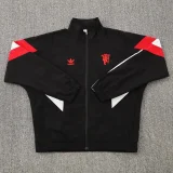 25-26 Man Utd Black Windbreaker