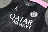24-25 PSG Black Tank top and shorts suit
