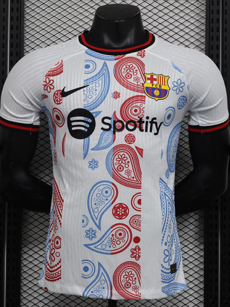 24-25 BAR White Special Edition Palyer Version Training Shirts