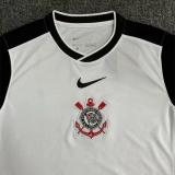 25-26 Corinthians White Fans Soccer Jersey