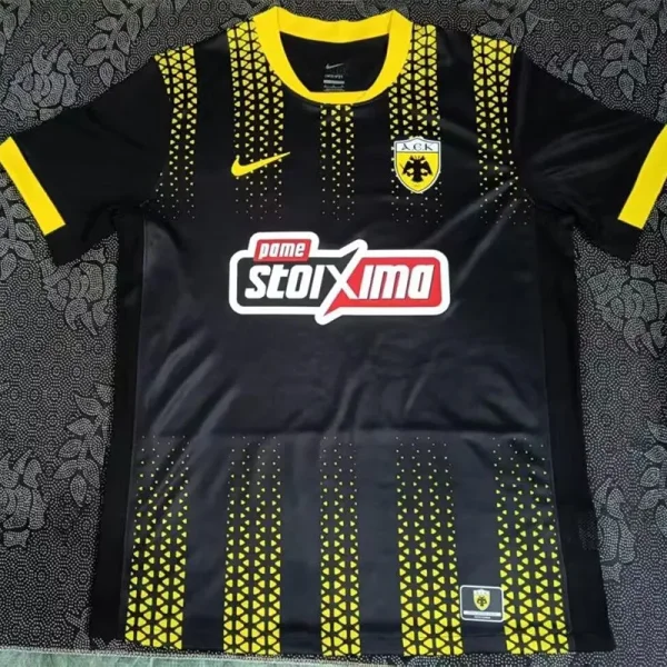 2025-26 AEK Athens Away Fans Soccer Jersey