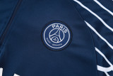 25-26 PSG Jordan Royal blue Half Pull Tracksuit #B2591(半拉链)
