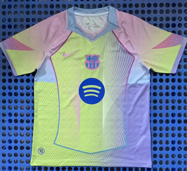 25-26 BAR Fluorescent green Concept Edition Training shirts