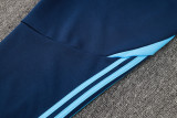 24-25 ARS Royal blue Hoodie Half Pull Tracksuit #F607半拉连帽