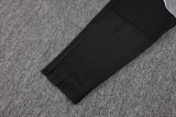 25-26 Argentina Black Kids Half Pull Tracksuit #E25130(童装)(半拉链)