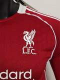 2025-26 LIV Home Long Sleeve Player Version Soccer Jersey(长袖球员)