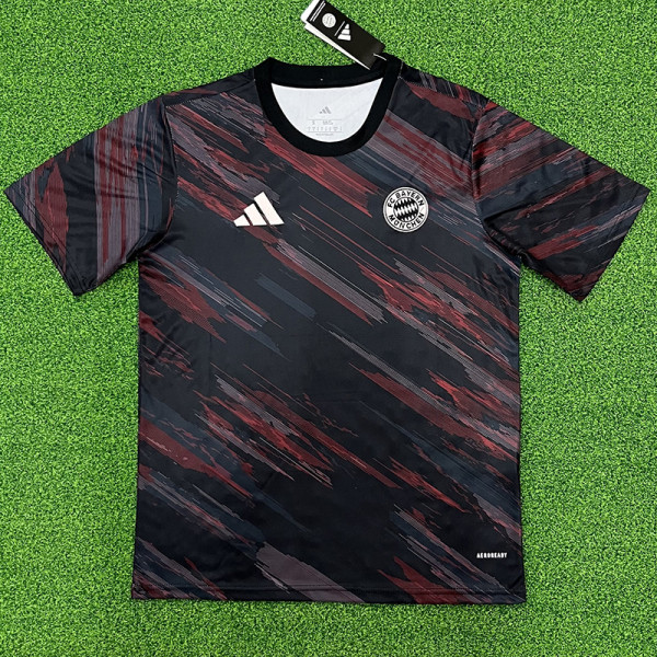 25-26 Bayern Red Black Training shirts