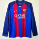 2016-2017 BAR Home Long Sleeve Retro Soccer Jersey (长袖)