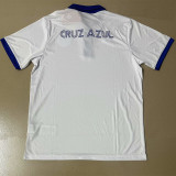 25-26 Cruz Azul White Polo Short Sleeve