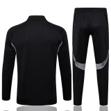 25-26 Germany Black Kids Jacket Tracksuit #E25131(童装)