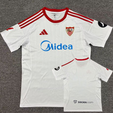 25-26 Sevilla Home Fans Soccer Jersey