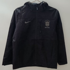 24-25 Brazil Black Windbreaker