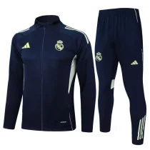 2025-26 RMA Royal blue Jacket Tracksuit #A2542(绿标）