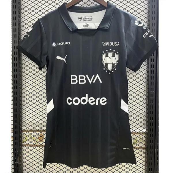 24-25 Monterrey Third Women Soccer Jersey (女)黑色