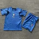 2006 Italy Home Kids Retro Soccer Jersey
