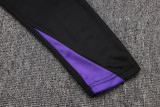 25-26 BAR Black Half Pull Tracksuit #B2558(半拉链)