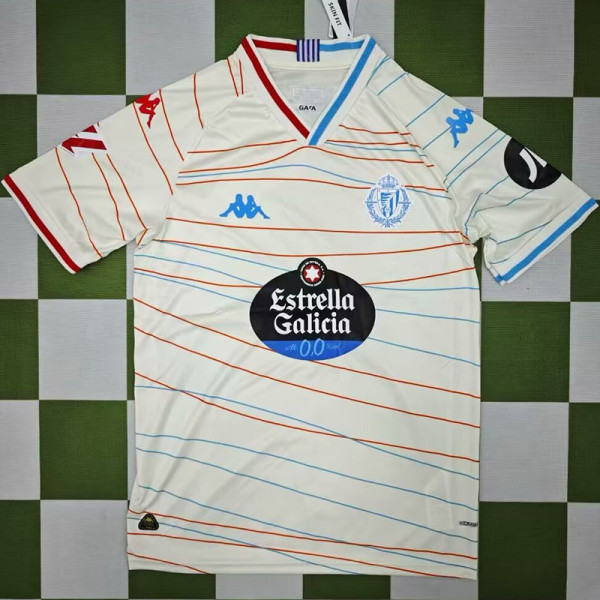 24-25 Valladolid Away Fans Soccer Jersey