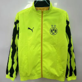 2025-26 Dortmund Yellow & Fluorescent Green Double Sided Windbreaker (双面风衣)
