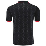 25-26 Man Utd Black Polo Short Sleeve