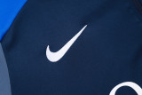 25-26 PSG Royal blue Half Pull Tracksuit #B2585(半拉链)