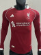 25-26 LIV Red Long Sleeve Player Version Soccer Jersey (长袖球员)