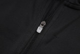 25-26 Germany Black Kids Half Pull Tracksuit #E25137(童装)(半拉链)