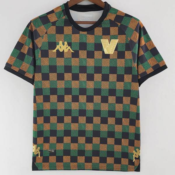22-23 Venezia FC Yellow Green Black Training shirts