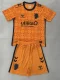 25-26 Sunderland Orange GoalKeeper Kids Soccer Jersey