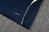 2025-26 RMA Royal blue Kids Half Pull Tracksuit#E2539(童装)(半拉链)