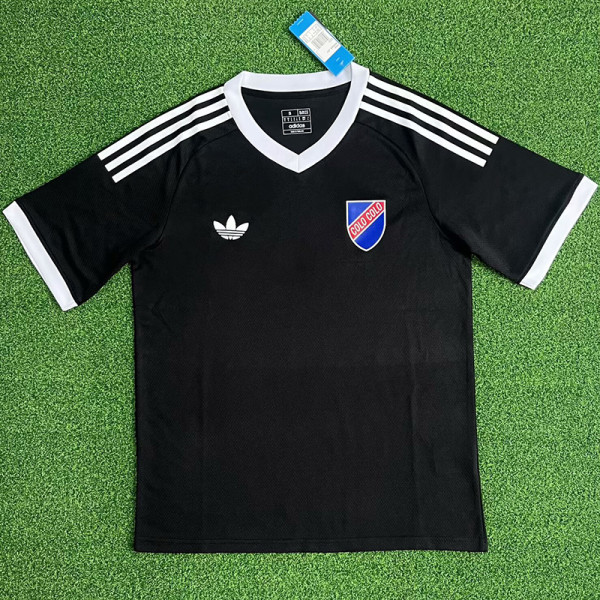 25-26 Colo-Colo 100th Anniversary Black Fans Soccer Jersey