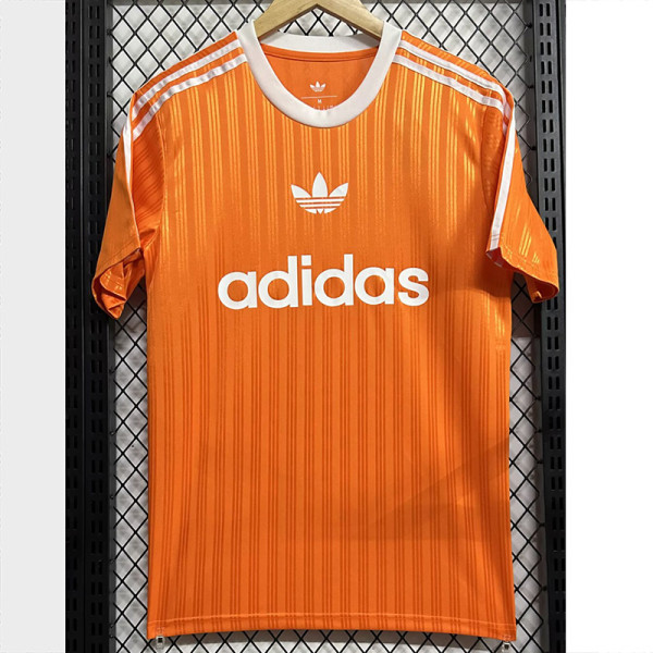 2025 AD Casual Orange Fans Training shirts *三叶草