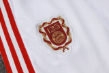 2025-26 Bayern White Kids Half Pull Tracksuit#E2526(童装)(半拉链)