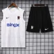 25-26 CHE White Tank top and shorts suit